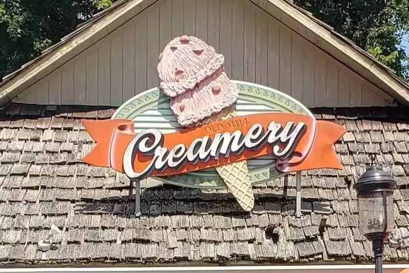 The Old Mill Creamery in Pigeon Forge